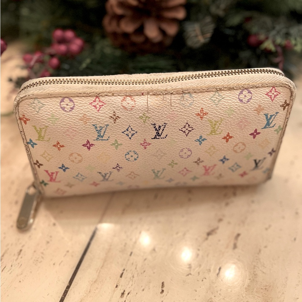 Vintage Louis Vuitton Murakami Zippy Wallet